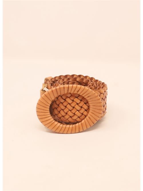 Peach leather belt Laboratorio Capri | 071PEACHPUFF